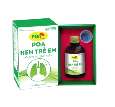 Thuốc PQA Hen Trẻ Em 250ml Thuốc PQA Hen Trẻ Em 250ml